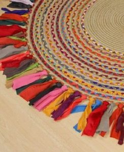 Livraison rapide Tapis en jute tressé artisanal anti-bactérien antidérapant adapté aux animaux domestiques naturel écologique 3 mm d'épaisseur - Product Image 4