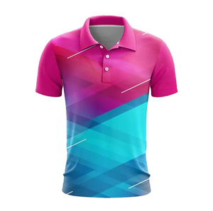 Nouvelle Arrivée 2026 – Polo Homme Respirant et Élégant en Polyester Tricoté 100 % avec Sublimation – Design Décontracté - Product Image 1
