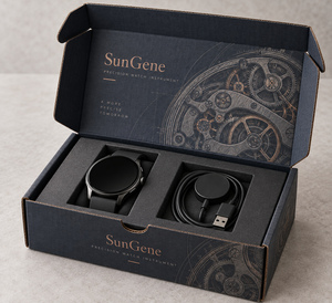 Boîte d'expédition en carton ondulé imprimée pour kit de montre intelligente et instrument de précision personnalisé - Product Image 1