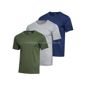 T-shirt pour hommes, haut de qualité, surdimensionné, uni, avec impression broderie, personnalisé, 100% coton - Product Image 5