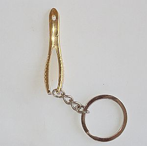 Fórceps de Extracción Dental con Llavero, Acero Inoxidable Dorado, Instrumento Manual, Fuente de Alimentación Manual, Certificado CE, 1 Año de Garantía, Clase I - Product Image 2