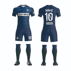 Stylish Soccer and Football Jersey Set with Personalized Printing - Product Image 2