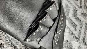 Étui pour ciseaux de barbier en cuir véritable fait main, pochette pour ciseaux de coiffeur avec ceinture de taille et bandoulière amovibles LBSH-0002 - Product Image 3