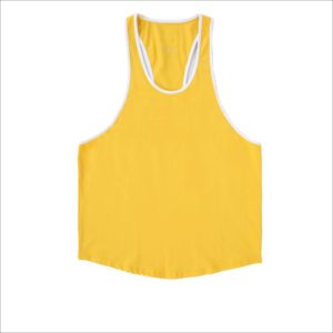 High Street Men's Black Sleeveless Tank <b>Top</b> Solid Color Knitted O-Neck Casual Wear Breathable 100% Polyester Micro <b>Mesh</b> Fabric - Product Image 3