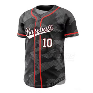 Camiseta de Béisbol de Alta Calidad para Hombre, Tejido Ligero, Diseño Transpirable, Ideal para Entrenamiento y Deportes - Product Image 4
