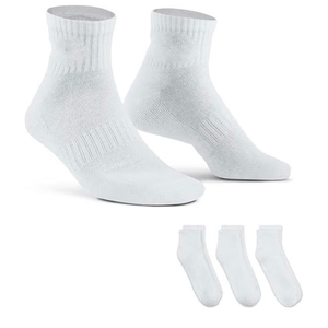 Calcetines Tobilleros Blancos de Primera Calidad, 100% Algodón, Transpirables, Tejidos, de Color Sólido, para Adultos, Uso Diario Informal, Verano - Product Image 5
