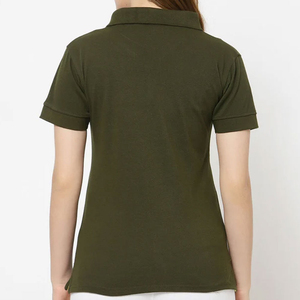 เสื้อโปโล OEM ขายดีสำหรับผู้หญิง คุณภาพสูง พร้อมดีไซน์และสีสันที่สามารถปรับแต่งได้ เสื้อโปโลผู้หญิงทันสมัย - Product Image 3