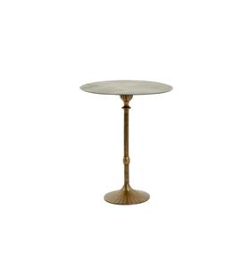 Table d'appoint en métal artisanal, conçue pour les espaces uniques, apportant du caractère et une utilité pratique - Product Image 6
