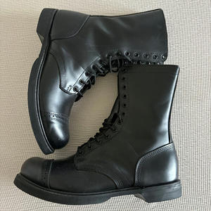 Bottes de parade noires polies pour uniformes de cadets, fanfares, gardes d'honneur, événements formels et défilés - Product Image 3