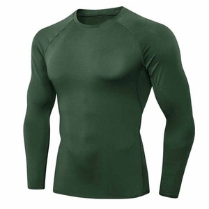Custom Logo Men's <b>Compression</b> Sports <b>Shirt</b> Anti-Bacterial Sun Protection <b>Compression</b> <b>Shirt</b> - Product Image 1
