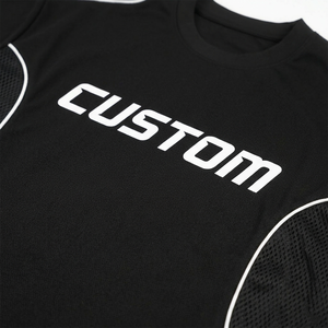 เสื้อยืดกีฬา Glory Custom Quick Dry Mesh Panel ผ้าฝ้าย 100% เนื้อนุ่ม ระบายอากาศได้ดี เหมาะสำหรับออกกำลังกาย น้ำหนักเบา สำหรับทุกเพศ - Product Image 4