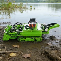 Robot de dragage de canalisations, chenillard subaquatique, machine de nettoyage de boues pour le désobstruction des conduites d'égouts