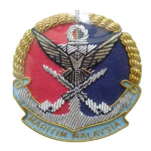 Badges maritimes malaisiens professionnels en gros avec design 3D, badges personnalisés en matériau dur ou souple - Product Image 1