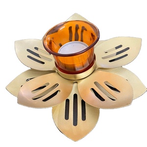 เชิงเทียนทองเหลืองบริสุทธิ์100% ทรง T-POD เชิงเทียนสำหรับตกแต่งบ้านแสงไฟงานรื่นเริงและการตกแต่งภายในที่หรูหรา - Product Image 1