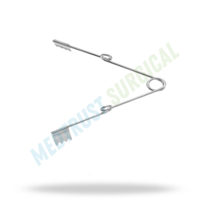 Retractor de Resorte Grieshaber 3x3 con Puntas Cónicas, Retractor Quirúrgico, Instrumento de Microcirugía, Acero Inoxidable - Product Image 4
