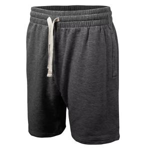 Shorts de sport décontractés pour hommes en velours côtelé 100 % polyester de haute qualité, écologiques, respirants, teints unis, avec logo personnalisé, taille mi-haute - Product Image 4