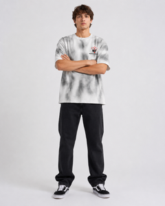 Camiseta Premium Unisex de Algodón Oversize con Estampado Tie-Dye, Cuello Redondo, Ajuste Relajado, Estilo Casual Urbano, Moda de Verano Unisex - Product Image 3