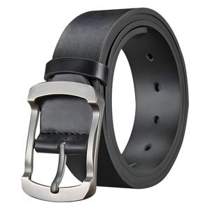 Cinturón de Cuero Genuino para Hombre con Hebilla Automática, Precio de Fábrica OEM Personalizado al por Mayor, Hecho en Pakistán - Product Image 1