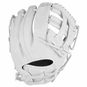 Gants de baseball professionnels personnalisés en cuir blanc de haute qualité pour l'intérieur et l'extérieur, équipement d'entraînement pour adultes et jeunes - Product Image 1