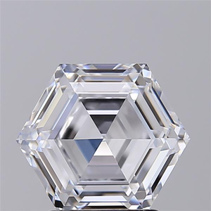 Diamante Cultivado en Laboratorio, Color D, Claridad VVS, Certificado IGI, Corte Hexagonal EX-VG, Quilates 0.003-20, para Joyería, Anillos o Pendientes - Product Image 1