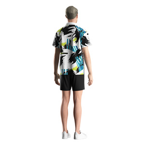 เสื้อโปโลพิคเคิลบอลแบบกำหนดเองสำหรับผู้ชาย เสื้อผ้ากีฬาแห้งเร็วสำหรับฝึกซ้อม ทรงเข้ารูป เสื้อยืดกีฬาเทนนิส กอล์ฟ สำหรับทีม พร้อมบริการสกรีน - Product Image 3