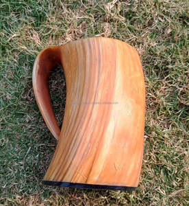 Top Demanded Handmade Luxury Horn <b>Travel</b> <b>Mug</b> with Handle Eco-Friendly Wine <b>Mug</b> at <b>Cheap</b> Price Drinkware <b>Mug</b> - Product Image 3