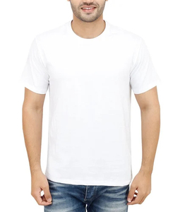 Camiseta de Cuello Redondo para Hombre, Algodón, Casual, Alta Calidad, Suave, Venta al Por Mayor - Product Image 1