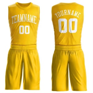 Uniformes de baloncesto juvenil personalizados para hombre, uniforme de baloncesto Reversible en blanco, uniforme de baloncesto Unisex de colores sólidos - Product Image 6