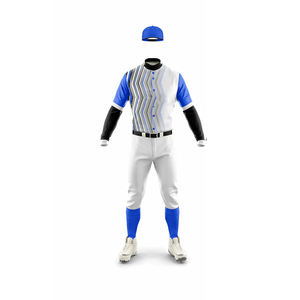 Conjunto de Camiseta de Béisbol Transpirable, Estampada, de Talla Grande, Profesional, de Alta Calidad, de Manga Corta, Ligera, Antibacteriana y de Secado Rápido - Product Image 4