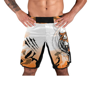 MMA Training Shorts for Martial Arts <b>Grappling</b> Gym Fitness Athletic Wear with Custom Sublimation Design - Product Image 1