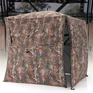Tenda da Caccia per Esterni in PVC Trasparente Monodirezionale, Stile Mimetico, Realizzata in Resistente Pelle Sintetica e Poliestere per la Cattura di Animali - Product Image 1
