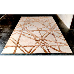 Alfombra de Lana de Diseño Personalizado de Lujo, Hecha a Mano – Alfombra Grande Premium para Salas de Estar Elegantes - Product Image 1