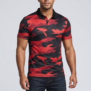 Camiseta Polo Sublimada con Camuflaje Personalizado, Transpirable, Deportiva, para Golf, Fabricante de Sialkot, Venta al Por Mayor - Product Image 1