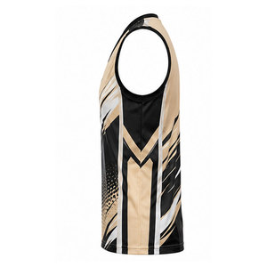 Maillot de volley sans manches personnalisé pour équipe, en tissu respirant, léger et offrant une grande liberté de mouvement pour les joueurs - Product Image 3