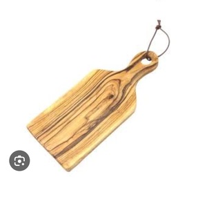 Tabla de cortar de madera Oliver, bandeja de servir de madera con asa, tabla de cortar multifunción para cocina, queso, pan, para clubes y pubs - Product Image 1