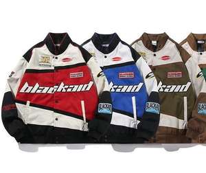 Chaqueta Deportiva de Motocicleta para Hombre, Estilo Hip Hop, Diseño Bandana, Resistente al Viento e Impermeable, Venta al Por Mayor OEM - Product Image 6