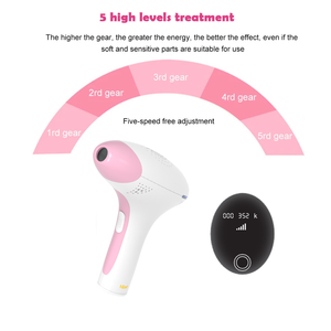 Mini 808nm Uso doméstico Máquina de depilación láser de diodo Uso doméstico Depilación de mano Salón de belleza - Product Image 3