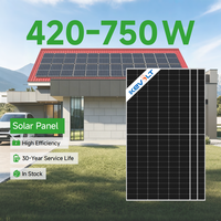 Système d'énergie solaire hybride, système d'énergie solaire 50 kW, systèmes de stockage de batteries solaires et kit complet de panneaux solaires