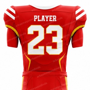 Uniforme de Fútbol Americano Personalizado para Jóvenes y Adultos, Jersey Deportivo para Equipos, OEM ODM - Product Image 5