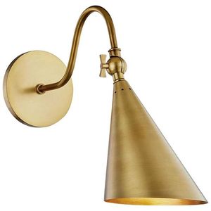 Antique Brass Contemporary <b>Wall</b> Lamp Easy-to-Install Lightweight Recyclable Durable Metal <b>Bedside</b> <b>Lighting</b> - Product Image 6
