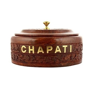 Caja de Madera para Chapati, Organizador Decorativo de Mesa, Diseñado para Complementar la Presentación Diaria y el Estilo Interior - Product Image 4