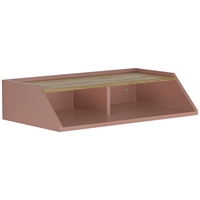 Estantes Flotantes Modernos y Duraderos LUOOMA con Almacenamiento, Diseño Contemporáneo, Material de Roble para Decoración del Hogar y Sala de Estar