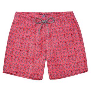 Pantalones cortos de baño para hombre con logotipo personalizado de verano, pantalones cortos para correr con sublimación de cintura elástica, bañadores de poliéster 100%, pantalones cortos de playa de malla - Product Image 1