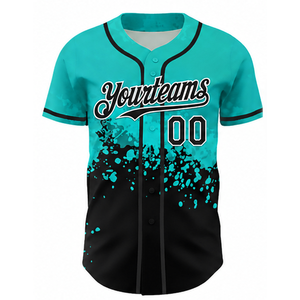 Nueva Camiseta de Béisbol Unisex Personalizada para Adultos, Corte Ajustado, Transpirable, de Secado Rápido, Cuello Redondo, 100% Poliéster, Impresión Digital para Equipos - Product Image 2
