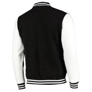 Chaquetas Varsity Personalizadas de Invierno, Estilo Urbano, Unisex, Vintage, con Frente de Lona, Resistentes al Viento y Antibacterianas, Venta al Por Mayor - Product Image 3