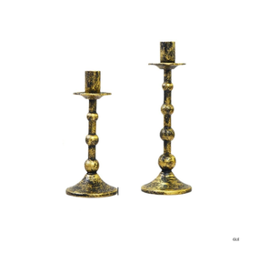 Handmade Candle Holder Best Selling <b>Set</b> of Two Metal Candle Holder Home Hotels Restaurant Decorative Purpose Available - Product Image 5