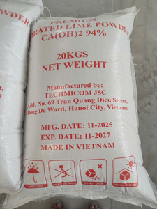 Poudre de chaux hydratée à bas prix 92% Ca(OH)2 Fabricant à bas prix Vietnam Hydroxyde de calcium - Product Image 3