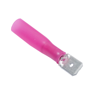 <b>Red</b> Blue Yellow Series Insulation Brass Flame Retardant Insulated <b>Plug</b>-in Male Disconnector Crimping Terminal - Product Image 6