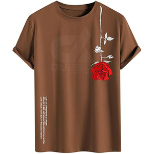 Camiseta Nueva de Alta Calidad para Hombre, Mezcla de Poliéster/Algodón, Cuello Redondo, Manga Corta, Secado Rápido, Transpirable, Ecológica, Corte Regular - Product Image 3