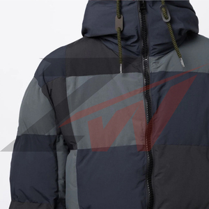 Casual Oversize Design OEM Multi Pocket <b>Men</b> Winter Puffer Jacket High Quality <b>Men</b> Stylish Puffer Jacket Loose Fit - Product Image 3
